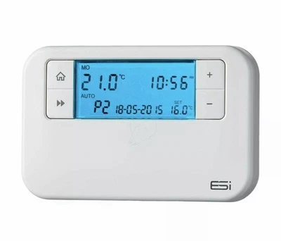 ESi ESRTP4+ Wired Programmable Room Thermostat 7 day Boiler Plus Compliant - Image 1 of 3