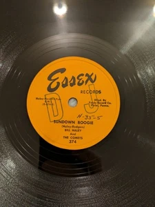 Bill Haley & Comets Juke Box Cannon Ball/Sundown Boogie 78rpm Essex Records E++ - Picture 1 of 4