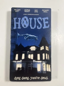 House 1986 VHS Horror Movie Anchor Bay Gold Series 1999 R Rated Cult Classic - Foto 1 di 5