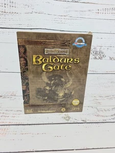 Baldur's Gate PC Big Box Videogioco con 5 CD Manuale 1998 RPG - Foto 1 di 16