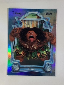 2025 Topps Disney Wonder Winter Foil Variation #88 Maui Moana - Bild 1 von 2