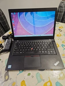 Very Good Lenovo Thinkpad L480 14" Laptop i5 8th Gen / 16gb / 256 Ssd - Picture 1 of 10
