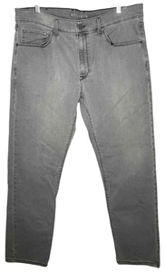 Mott & Bow Jeans Herren 36x30 hellgrau Stretch Denim Streetwear Slim Straight - Bild 1 von 9