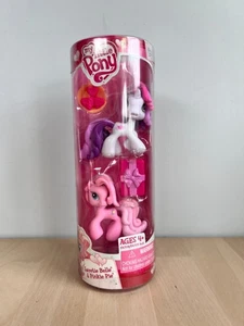 My Little Pony Sweetie Belle Pinkie Pie 2009 peinado tubo Ponyville - Imagen 1 de 5