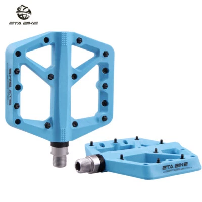 Bicycle Nylon Pedals Perrin Bearing Large Wide Non-slip XC Cycling Pedals - Image 1 of 4