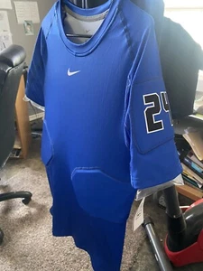 Nike padded Dri-fit Shirt numbered sleeves #24 - Picture 1 of 7