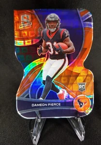 2022 Spectra - Dameon Pierce - Rookie Die Cut Orange - Houston Texans /15 - Bild 1 von 2