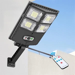 200W Solar Lights Outdoor Motion Sensor, IP65 Waterproof Solar Flood Light - Picture 1 of 6