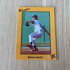 1989 Rock's Dugout Wichita Wranglers Bonus Cards Andy Benes Bonus Card I #B-1 RC