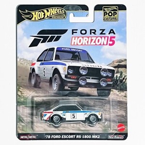 Hot Wheels Premium Forza Horzion 5 78 Ford Escort RS 1800 MK2 POP Culture
