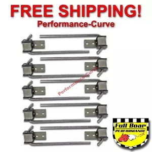 Southern Swinger Custom Exhaust Hanger - 45° Bend - 3/8" Rod 10" Long - (Qty 10 - Bild 1 von 3
