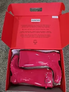 Hunter Original Pink Rain Boot Size 5b/ 6 M Eu 37 - Picture 1 of 5