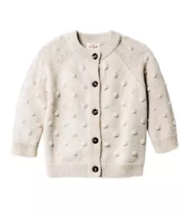 Baby Girls' Size 6-9 Months Bobble Sweater Cardigan - Cat & Jack - Picture 1 of 5