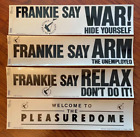 4 Vintage 1984 Frankie Goes To Hollywood Bumper Stickers - Unused Store Stock