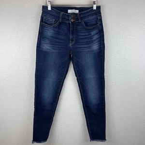 KanCan Signature Mid-Rise Ankle Skinny Jeans Women’s size 28 Dark Wash VBK1490A - Picture 1 of 12