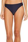 Michael Kors Womens Navy Sea Side Texture Classic Bikini Bottoms Size M 1850
