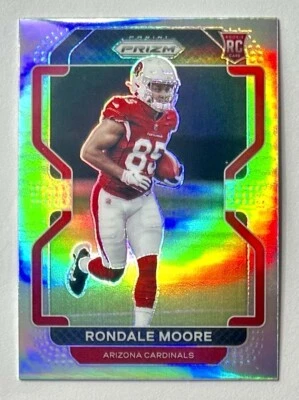 2021 Prizm Rondale Moore Silver Prizm Variation Rookie SP RC #V-347 AZ Cardinals - Image 1 of 4