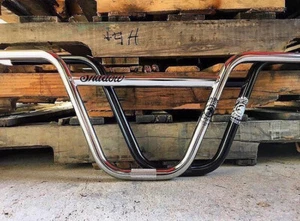 SHADOW CONSPIRACY VULTUS SG BARS BMX HANDLEBARS 100% CHROMOLY BLACK CHROME NEW - Picture 1 of 24