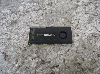 PNY NVIDIA QUADRO K4000 VCQK4000-T 3GB GDDR5 PCIE Video Graphics Card Used - Image 1 of 4