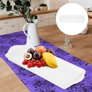  Melamin-Tablett, Tee-Servierteller, Melamin-Tablett, antiker - Bild 1 von 12