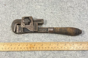Trimont Monkey Wrench Trimo 9 1/2" Wood Handle #10 USA - Picture 1 of 6