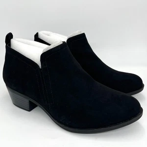 New Torrid Black Side Dip Ankle Bootie - Size 8WW - Picture 1 of 10