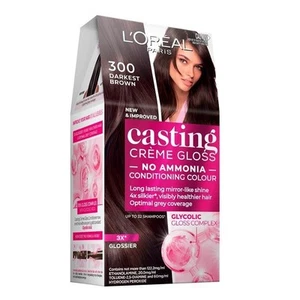 L'Oreal Paris Casting Creme Gloss Semi-Permanent Haarfarbe 300 Darkest Brown - Bild 1 von 1