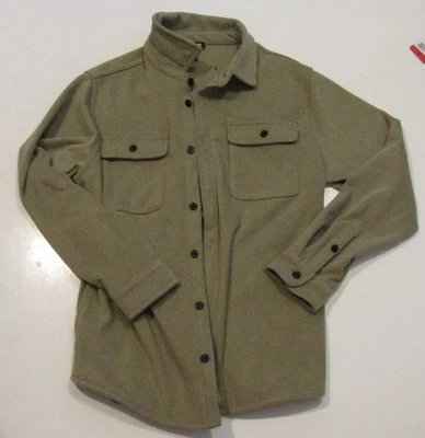 KIRKLAND SIGNATURE Tan Shirt Jacket Button Up Shacket Sz L NEW Mens - Image 1 of 3