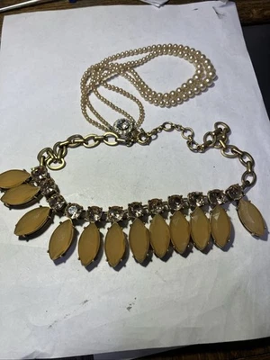 Collar y collar de perlas vintage Jewelmint Foto 1 de 4