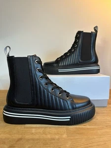 Zapatillas Hombre Pollini Negras UK 7 EU 40 - Imagen 1 de 7
