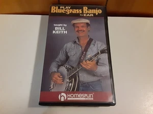 Play Bluegrass Banjo By Ear Taught By Bill Keith VHS Homespun Video - Imagen 1 de 4