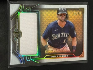 2022 Topps Triple Threads - Single Jumbo Relic Mitch Haniger /48 Mariners - Picture 1 of 2