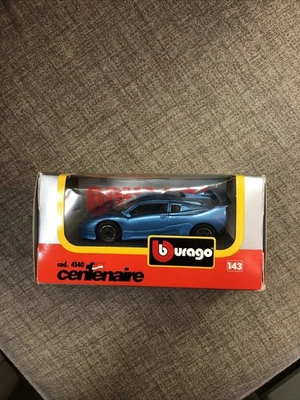 Centenarie blu 1:43 modellino vintage bburago Cod. 4140 nuovo inscatolato  - Immagine 1 di 4