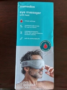 Homedics Eye Massager with heat w/usb cable Soft Comfortable Fit  NO BOX - Picture 1 of 1