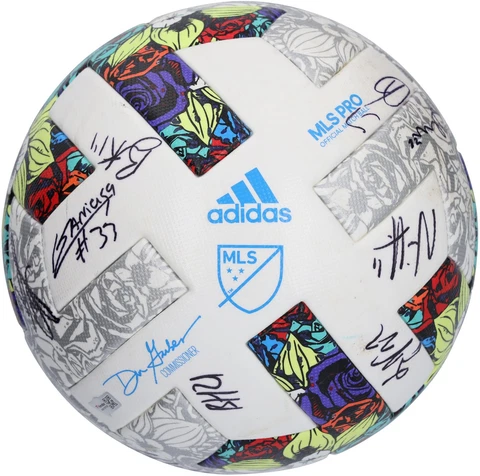 Minnesota United FC Match-Used Soccer Ball from the 2022 MLS Season Cover