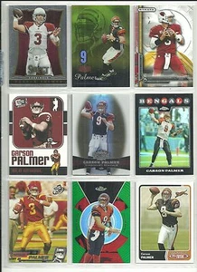 HUGE CARSON PALMER 150 CARD ALL DIFFERENT LOT b BENGALS CARDINALS + w/ 3 RC - Picture 1 of 1