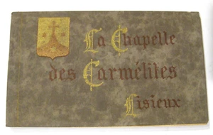 Chapelle des Carmélites Lisieux Ravissant carnet cartes postales TBE - Picture 1 of 2