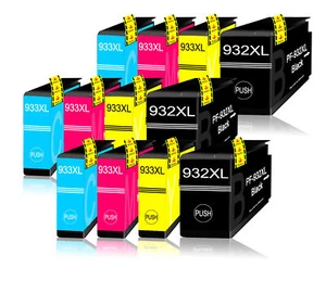 12er Multipack für HP 932XL 933XL Patronen Officejet 6700 7110 H711N - Bild 1 von 5