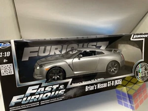 Coche deportivo nipón de Brian´s Nissan GT-R (R35) Fast & Furious 7 -Escala 1/18 - Imagen 1 de 17