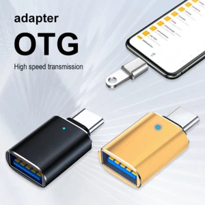 Adaptador USB 3.0 Tipo-C OTG USB C macho a USB convertidor para teléfono móvil Macbook - Imagen 1 de 11