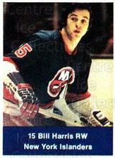 1974-75 NHL Action Stamps #175 Billy Harris