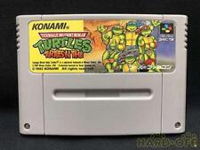 T.M.N.T. Turtles in Time SHVC TM Konami SNES