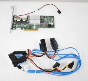 Dell Perc H200 Internal 6Gb SAS RAID Controller 047MCV High Profile - Photo 1/6