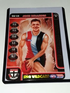 2018 AFL Team/Coach Jack Billings St Kilda Saints Star Wildcard - Imagen 1 de 1