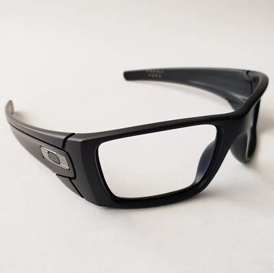 Oakley Fuel Cell Matte Black | Tonal Steel Flag Icons Frame Only Authentic - Image 1 of 4