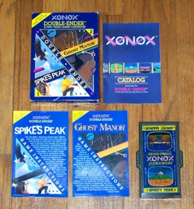 Xonox Double-Ender: Spike's Peak and Ghost Manor ~ Atari 2600 ~ 1983~CIB~Tested - Picture 1 of 2