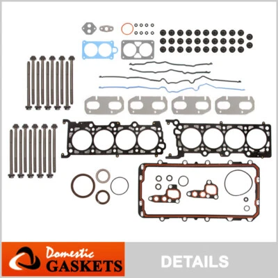 Juego de pernos de junta completa para Ford Mustang Lincoln Continental Mark VIII 95-04 4,6 L Foto 1 de 4