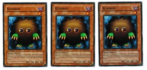 ¡YUGIOH! TARJETA KURIBOH - 1A EDICIÓN - YSD-EN013 (X3) - P&P GRATIS - Imagen 1 de 1