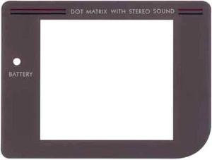 Gameboy Original Screen Lens Replacement GB DMG Nintendo Adhesive Plastic Grey - Picture 1 of 1