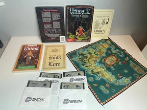 Ultima V Warriors of Destiny von Lord British für Apple II CIB mit Ratgeber - Bild 1 von 9